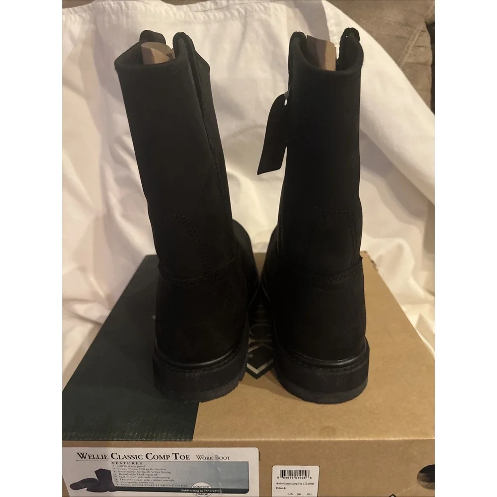 Original Muck Wellie Men Size 8 Classic Waterproof Brown Work & Safety Boots